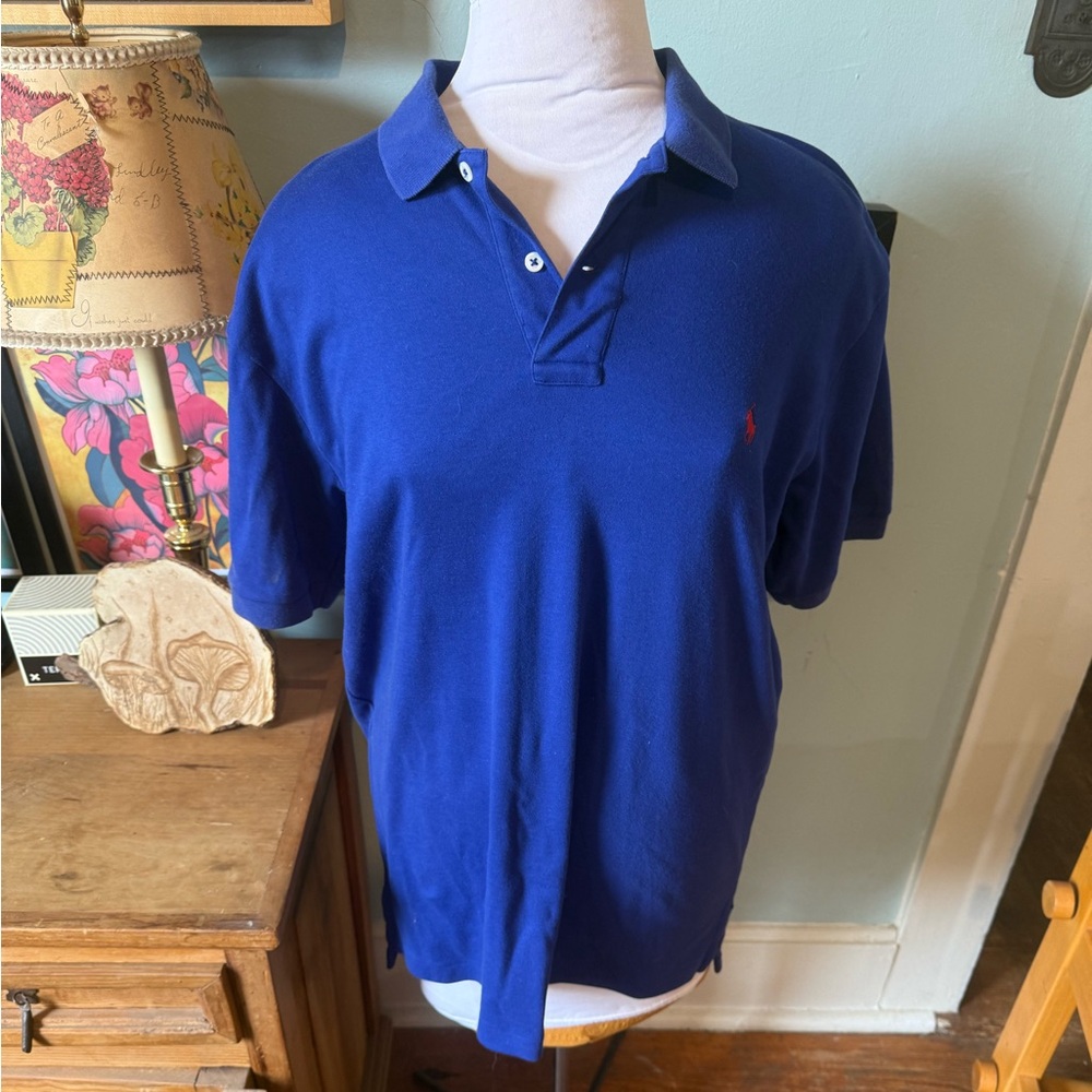 Ralph Lauren Men's Polo Shirt in Rich Blue